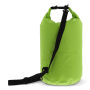 Waterwerende tas 15 Liter IPX6 voor strand, boot, outdoor 50 x ø 18 cm - Lichtgroen