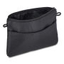 Extra Everyday Essentials pouch met paracord draagkoord 22 x 16 cm - Zwart