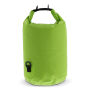 Waterwerende tas 15 Liter IPX6 voor strand, boot, outdoor 50 x ø 18 cm - Lichtgroen