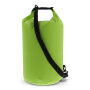 Waterwerende tas 15 Liter IPX6 voor strand, boot, outdoor 50 x ø 18 cm - Lichtgroen