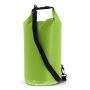 Waterwerende tas 10 Liter IPX6 voor strand, boot, outdoor 44 x ø 18 cm - Lichtgroen