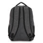 Harper gerecycled katoenen canvas rugzak 45 x 32 x 16 cm - Donker Grijs