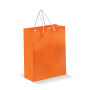 Rainbow middelgrote papieren tas gelamineerd