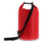 Waterwerende tas 15 Liter IPX6 voor strand, boot, outdoor 50 x ø 18 cm - Rood