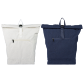 Thaddeus rugtas gerecyclede polycotton 330 gsm roll-top rugzak 40 x 15 x 53 cm