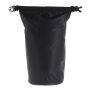 Waterwerende tas 10 Liter IPX6 voor strand, boot, outdoor 44 x ø 18 cm - Zwart