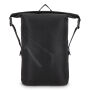 Rugzak waterdicht polyester 300D 20-22 liter 38 x 30 x 18 cm - Zwart