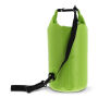 Waterwerende tas 10 Liter IPX6 voor strand, boot, outdoor 44 x ø 18 cm - Lichtgroen