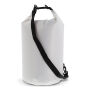 Waterwerende tas 15 Liter IPX6 voor strand, boot, outdoor 50 x ø 18 cm - Wit
