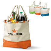 Cobana draagtas canvas 380 g/m² winkel- of strandtas 50 x 36 x 18 cm