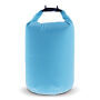 Waterwerende tas 15 Liter IPX6 voor strand, boot, outdoor 50 x ø 18 cm - Lichtblauw