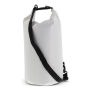Waterwerende tas 10 Liter IPX6 voor strand, boot, outdoor 44 x ø 18 cm - Wit