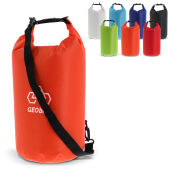 Waterwerende tas 10 Liter IPX6 voor strand, boot, outdoor 44 x ø 18 cm