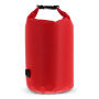 Waterwerende tas 15 Liter IPX6 voor strand, boot, outdoor 50 x ø 18 cm - Rood
