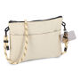 Extra Everyday Essentials pouch met paracord draagkoord 22 x 16 cm - Beige