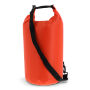 Waterwerende tas 10 Liter IPX6 voor strand, boot, outdoor 44 x ø 18 cm - Oranje