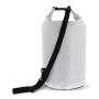 Waterwerende tas 15 Liter IPX6 voor strand, boot, outdoor 50 x ø 18 cm - Wit