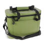 Adventure waterdichte koelbox IPX4 duurzaam PVC 24 x 39 x 19 cm - Olijfgroen