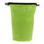 Waterwerende tas 15 Liter IPX6 voor strand, boot, outdoor 50 x ø 18 cm - Lichtgroen