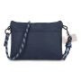 Extra Everyday Essentials pouch met paracord draagkoord 22 x 16 cm - Donkerblauw