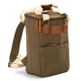 Orrefors Hunting koel rugzak 10 Liter 13 x 24 x 35 cm Canvas en Pu - Groen