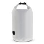 Waterwerende tas 15 Liter IPX6 voor strand, boot, outdoor 50 x ø 18 cm - Wit
